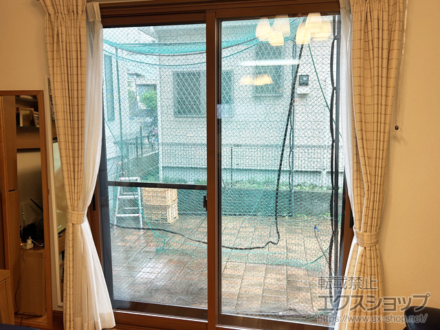 神奈川県横浜市のの二重窓（内窓） インプラス 引違い窓 2枚建 施工例