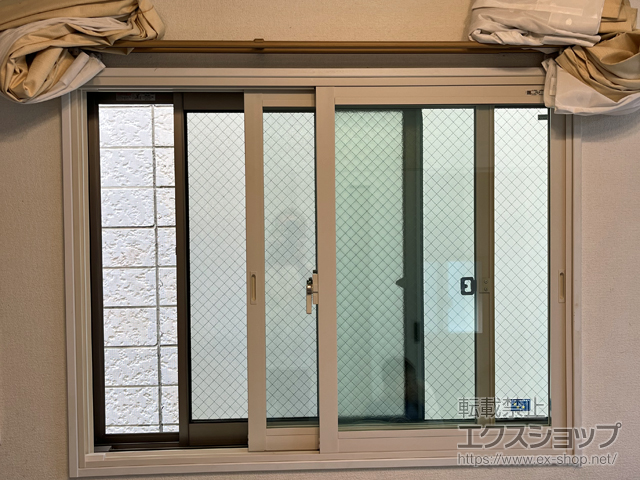 大阪府門真市のの二重窓（内窓） インプラス 引違い窓 2枚 施工例