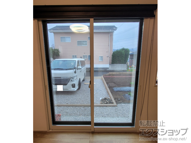 群馬県桐生市のの二重窓（内窓） インプラス 引違い窓 2枚建 施工例