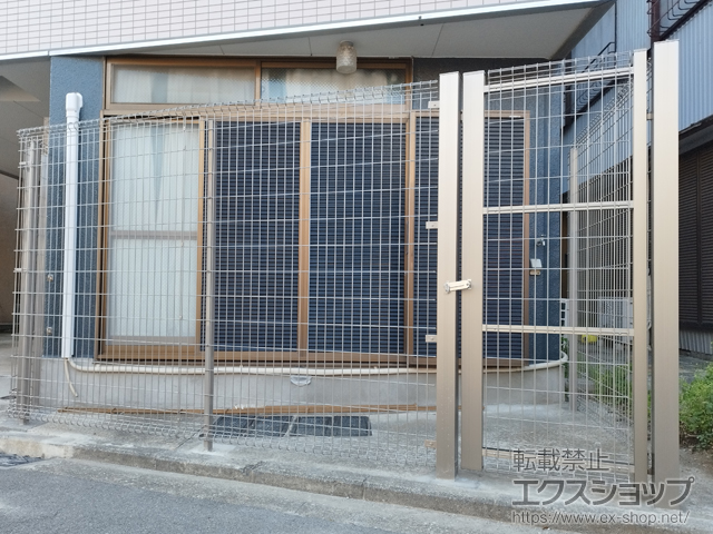 神奈川県横浜市ののフェンス・柵 ユメッシュHR型 フリー支柱タイプ 施工例