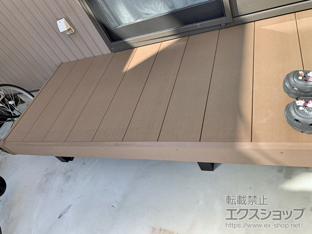 愛知県犬山市ののウッドデッキ マージウッドデッキ 施工例