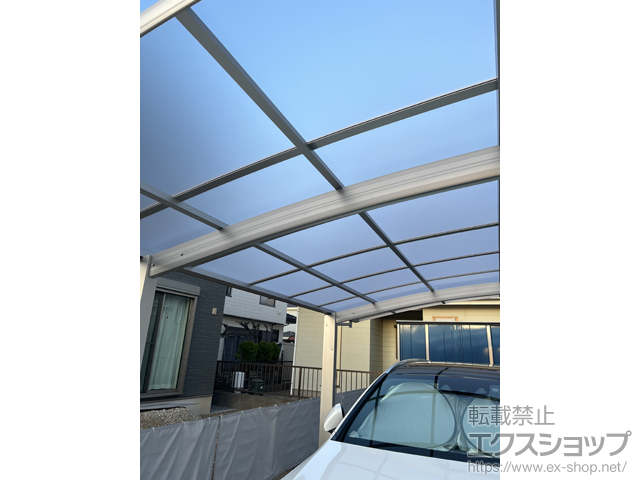 茨城県つくばみらい市ののカーポート プレシオスポート 積雪〜20cm対応 施工例