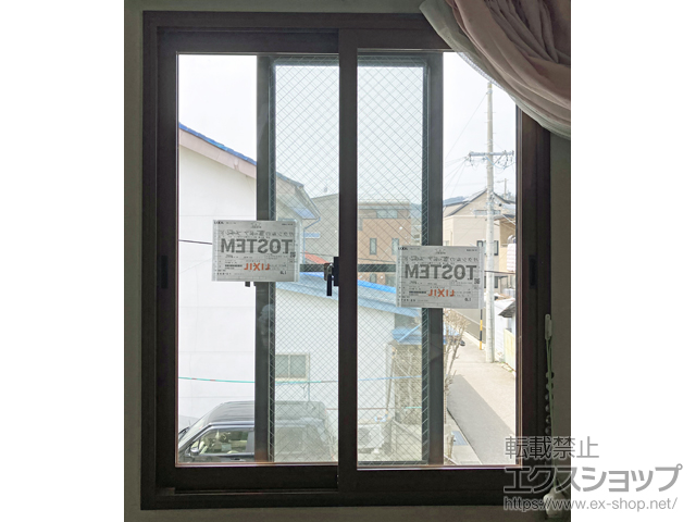 長野県岡谷市のの二重窓（内窓） インプラス 引違い窓 2枚建 施工例