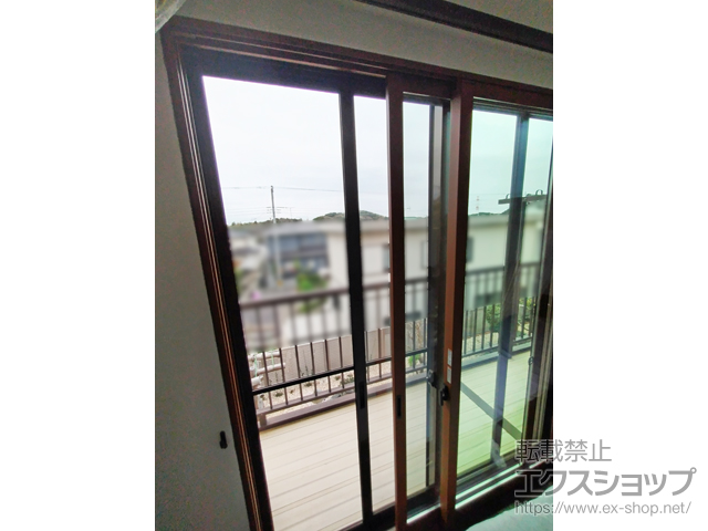 茨城県潮来市のの二重窓（内窓） インプラス 引違い窓 2枚建 施工例