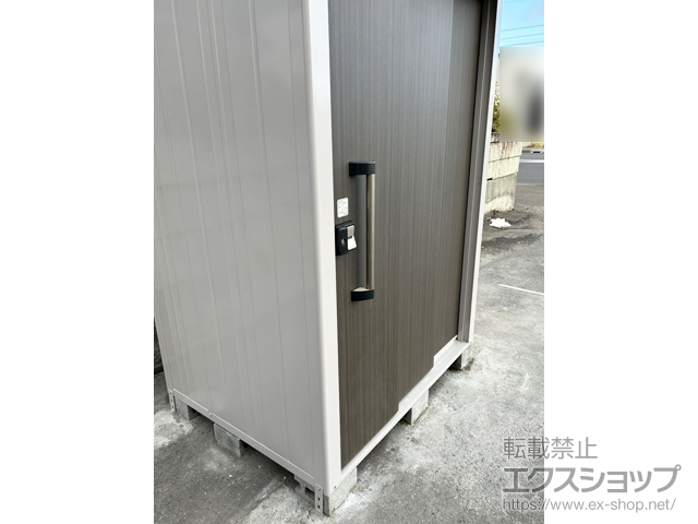 青森県八戸市のの物置・屋外倉庫 エルモ 一般・積雪共用型 1520×1170×2121 LMD-1511-DW 施工例