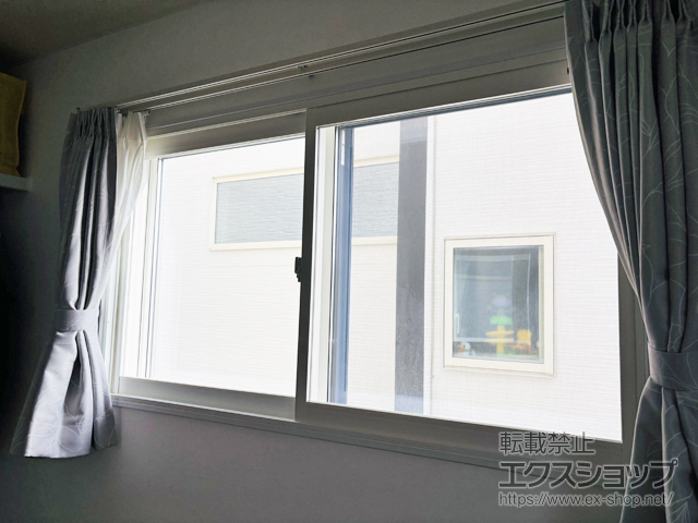 兵庫県明石市のの二重窓（内窓） プラマードU 引違い窓 2枚建 施工例