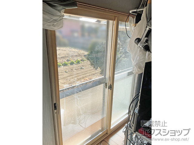 埼玉県大里郡寄居町のの二重窓（内窓） プラマードU 引違い窓 2枚建 施工例