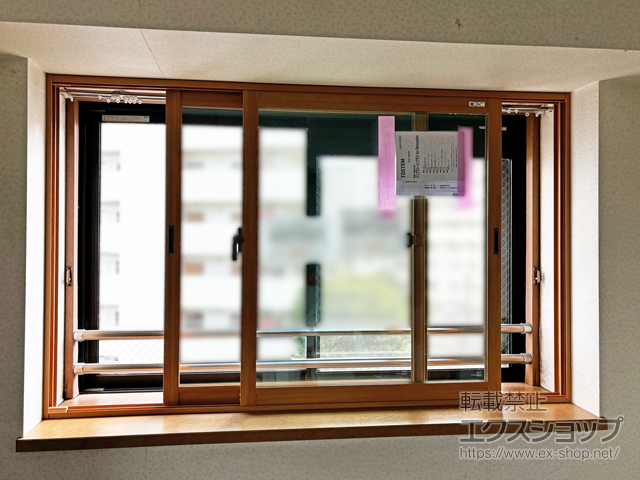 福岡県福岡市のの二重窓（内窓） インプラス 引違い窓 2枚建 施工例