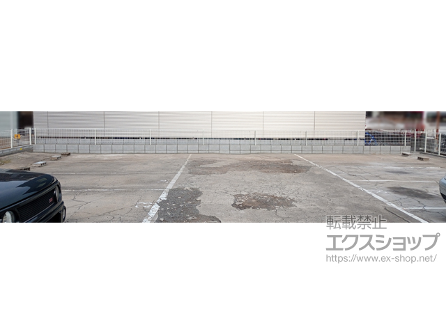 大阪府大阪市ののフェンス・柵 ハイグリッドフェンスUF8型 フリーポールタイプ 施工例