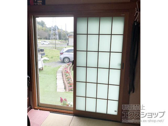 千葉県成田市のの二重窓（内窓） インプラス 引違い窓 2枚建 施工例