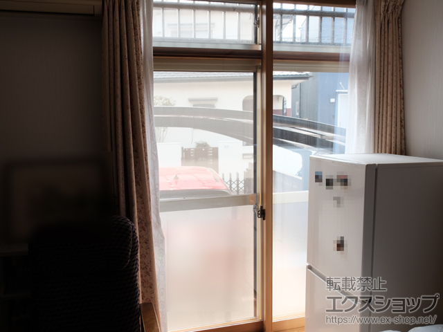 福岡県福岡市のの二重窓（内窓） プラマードU 引違い窓 2枚建 施工例