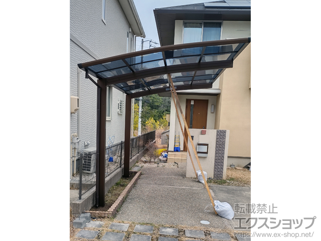 愛知県長久手市ののカーポート プレシオスポート 積雪〜20cm対応 施工例