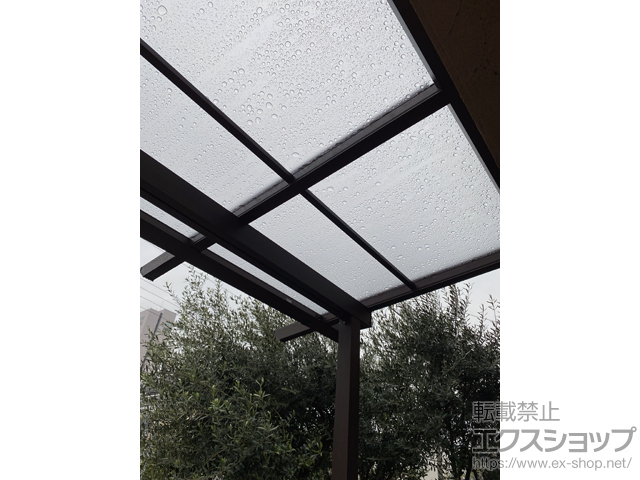大阪府堺市ののテラス屋根 サザンテラス (パーゴラ仕様) テラスタイプ 単体　積雪〜20cm対応 施工例
