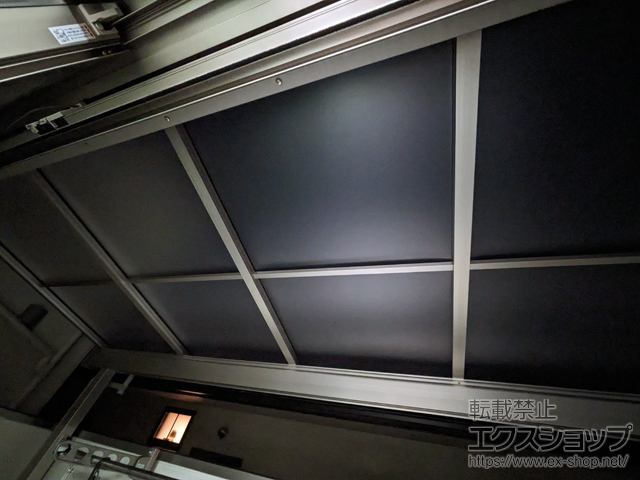 愛知県安城市ののバルコニー・ベランダ屋根 ソラリア F型 屋根タイプ 単体 積雪〜20cm対応 施工例