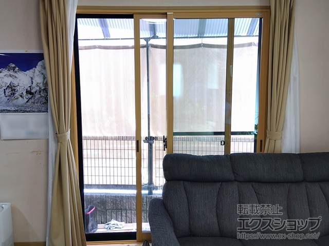 熊本県熊本市のの二重窓（内窓） インプラス 引違い窓 2枚建 施工例