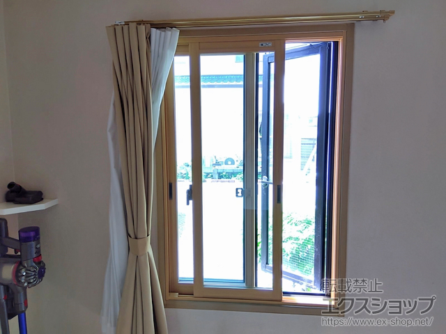 熊本県熊本市のの二重窓（内窓） インプラス 引違い窓 2枚建 施工例