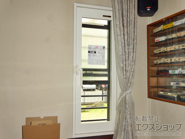 静岡県浜松市のの二重窓（内窓） プラマードU 内開き窓 内観右勝手 施工例