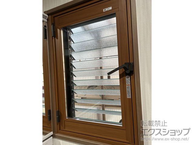 愛知県丹羽郡扶桑町のの二重窓（内窓） インプラス 開き窓 外観右吊元 施工例
