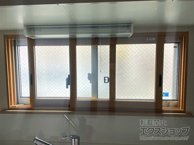 福島県郡山市のの二重窓（内窓） インプラス 引違い窓 2枚建 施工例