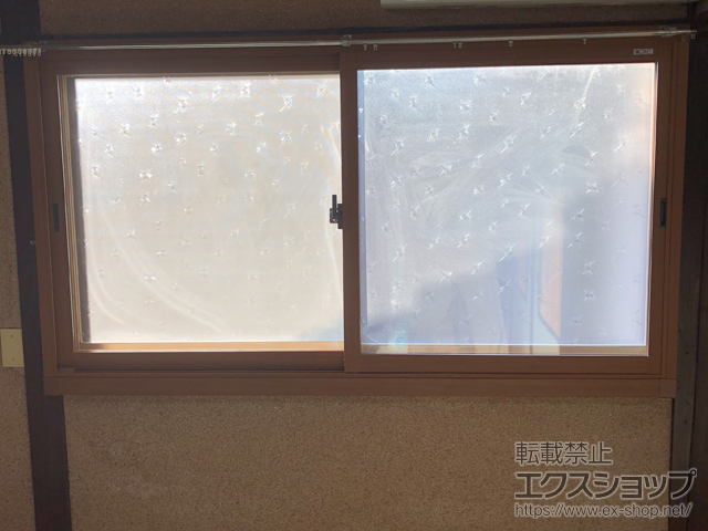 富山県富山市のの二重窓（内窓） インプラス 引違い窓 2枚建 施工例