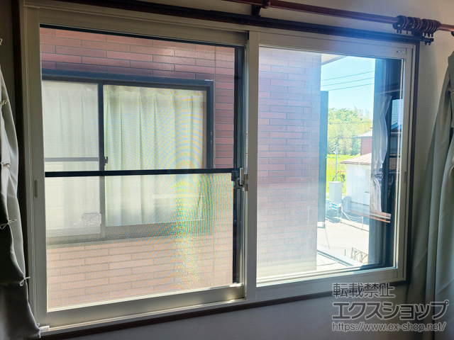 神奈川県厚木市のの二重窓（内窓） インプラス 引違い窓 2枚建 施工例