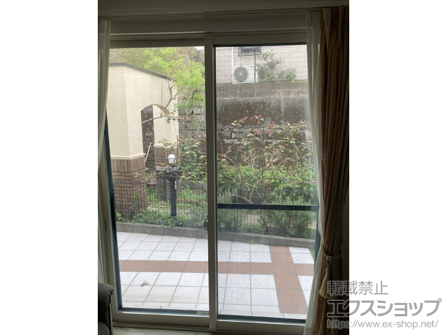 神奈川県横浜市のの二重窓（内窓） インプラス 引違い窓 2枚建 施工例
