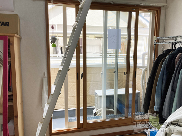 兵庫県西宮市のの二重窓（内窓） インプラス 引違い窓 2枚建 施工例