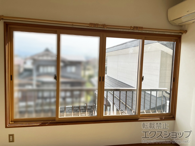 新潟県上越市のの二重窓（内窓） インプラス 引違い窓 4枚建 施工例