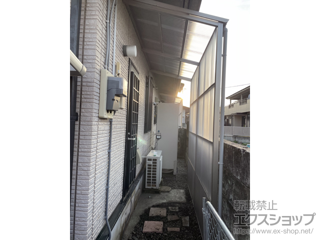 栃木県宇都宮市ののストックヤード ストックヤードII オープンタイプ 積雪〜20cm対 施工例