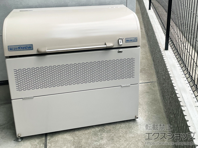 大阪府大阪市ののゴミステーション ダストピット Uタイプ DPUB-400 400L 施工例