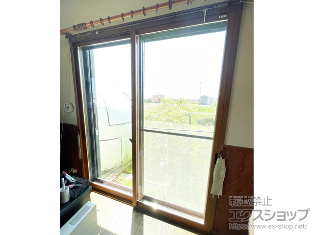 岐阜県羽島市のの二重窓（内窓） インプラス 引違い窓 2枚建 施工例