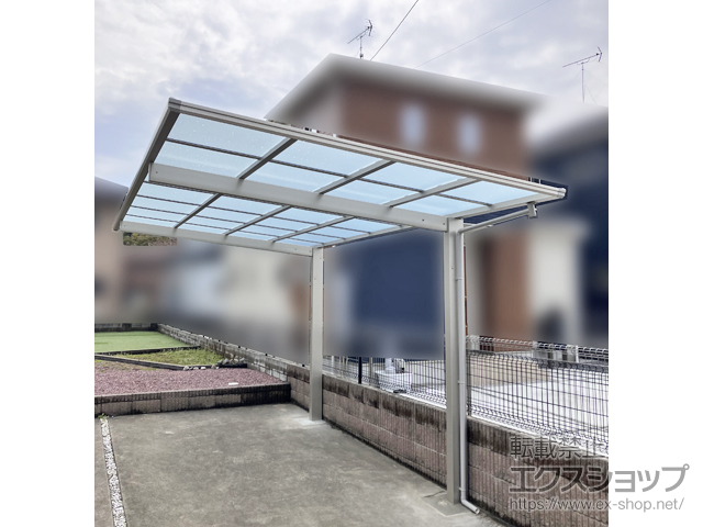 埼玉県東松山市ののカーポート エフルージュ FIRST　積雪〜20cm対応 施工例