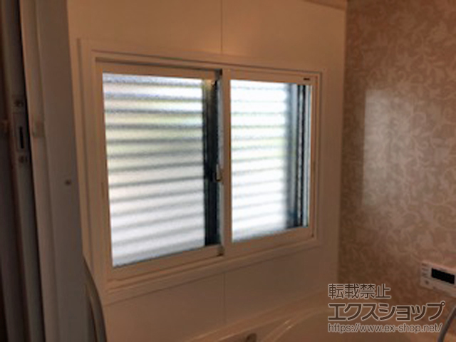 栃木県栃木市のの二重窓（内窓）、玄関ドア インプラス 引違い窓 2枚建 施工例