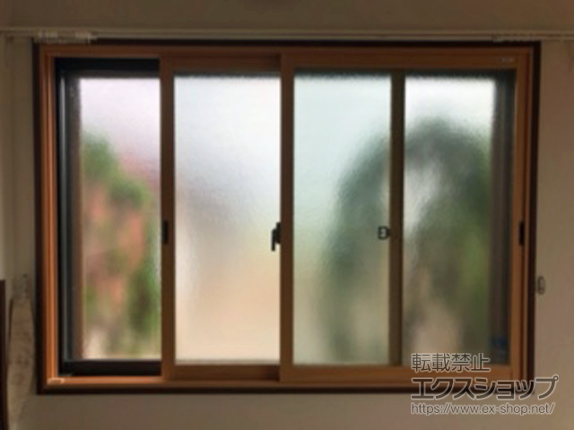 栃木県栃木市のの二重窓（内窓）、玄関ドア インプラス 引違い窓 2枚建 施工例