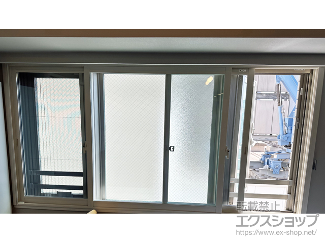 東京都渋谷区のの二重窓（内窓） インプラス 引違い窓 3枚建（外内外仕様） 施工例