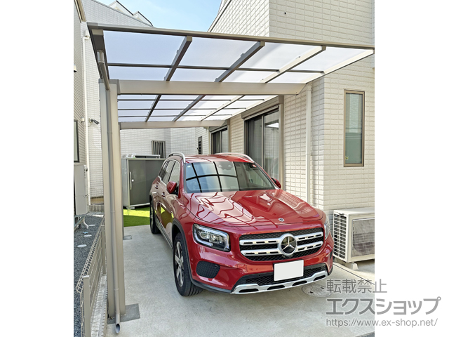 千葉県市川市ののカーポート ソリッドポート 積雪〜20cm対応 施工例