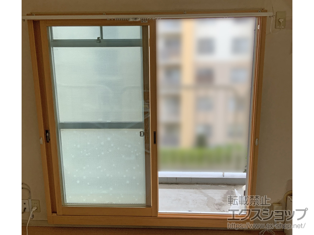 千葉県千葉市のの二重窓（内窓） インプラス 引違い窓 2枚建 施工例