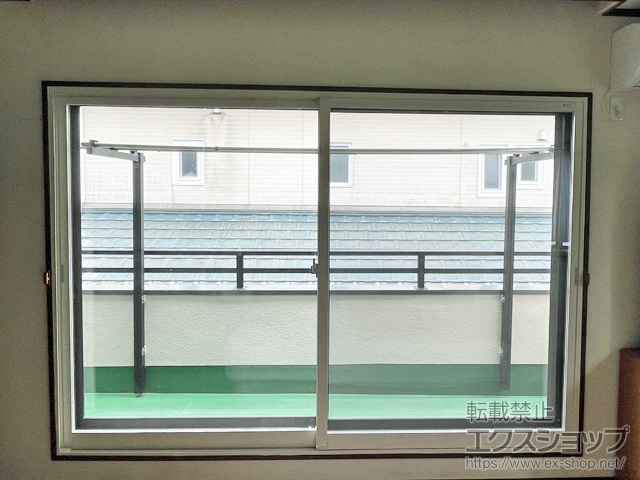 茨城県牛久市のの二重窓（内窓） インプラス 引違い窓 2枚建 施工例