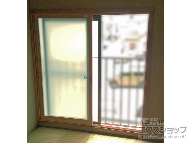 大阪府豊中市のの二重窓（内窓） インプラス 引違い窓 2枚建 施工例