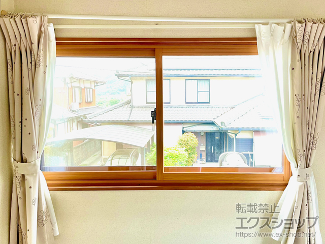 愛媛県西予市のの二重窓（内窓） インプラス 引違い窓 2枚建 施工例