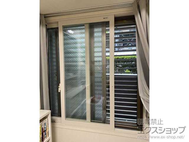大阪府大阪市のの二重窓（内窓） インプラス 引違い窓 2枚建 施工例