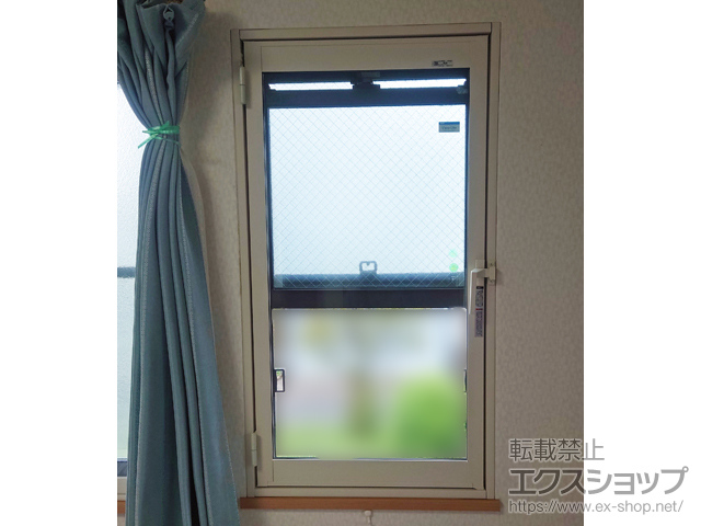 愛知県名古屋市のの二重窓（内窓） インプラス 開き窓 外観右吊元 施工例