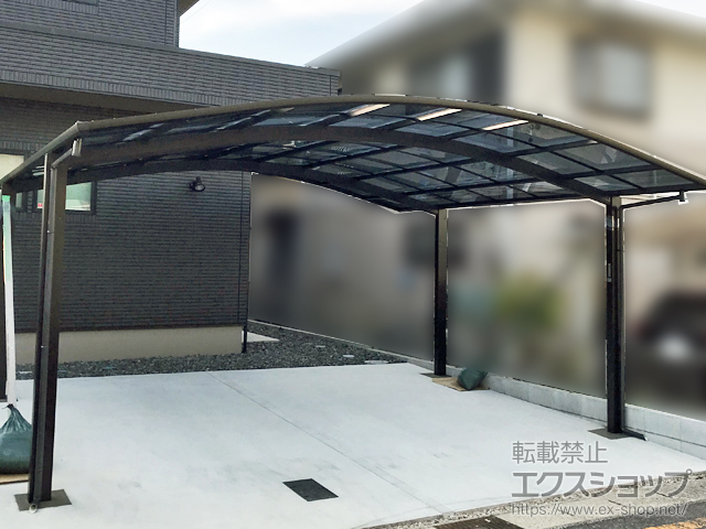 愛知県尾張旭市ののカーポート アリュース ツイン　積雪〜20cm対応 施工例