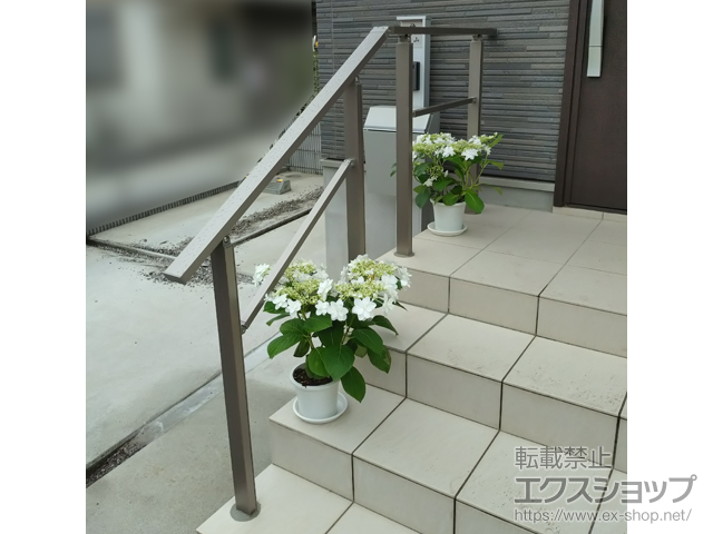 神奈川県川崎市のの手すり アーキレール 歩行補助手すり 施工例