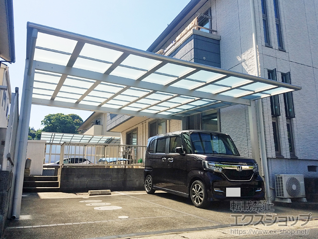 大分県大分市ののカーポート エフルージュ ツイン FIRST 積雪〜20cm対応 施工例