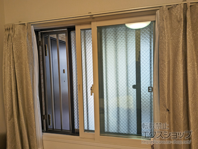 神奈川県横浜市のの二重窓（内窓） インプラス 引違い窓 2枚建 施工例