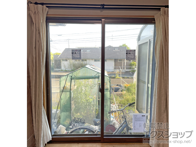 熊本県八代市のの二重窓（内窓） プラマードU 引違い窓 2枚建 施工例