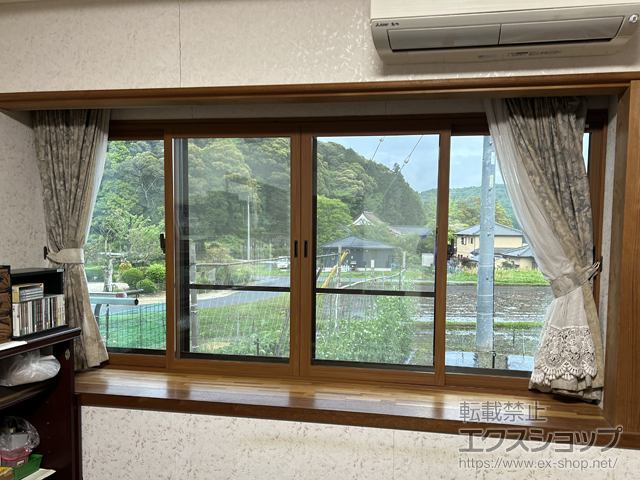 愛知県豊田市のの二重窓（内窓） インプラス 引違い窓 4枚建 施工例