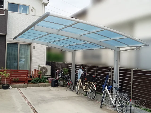埼玉県上尾市のYKKAPのカーポート アリュース　積雪～20cm対応 施工例