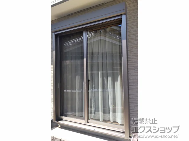 兵庫県加古川市のの窓シャッター 【特注】リフォームシャッター 手動式 標準タイプ 施工例